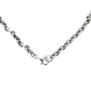 5mm Oval Cable Chain 925 Sterling Silver Necklace
