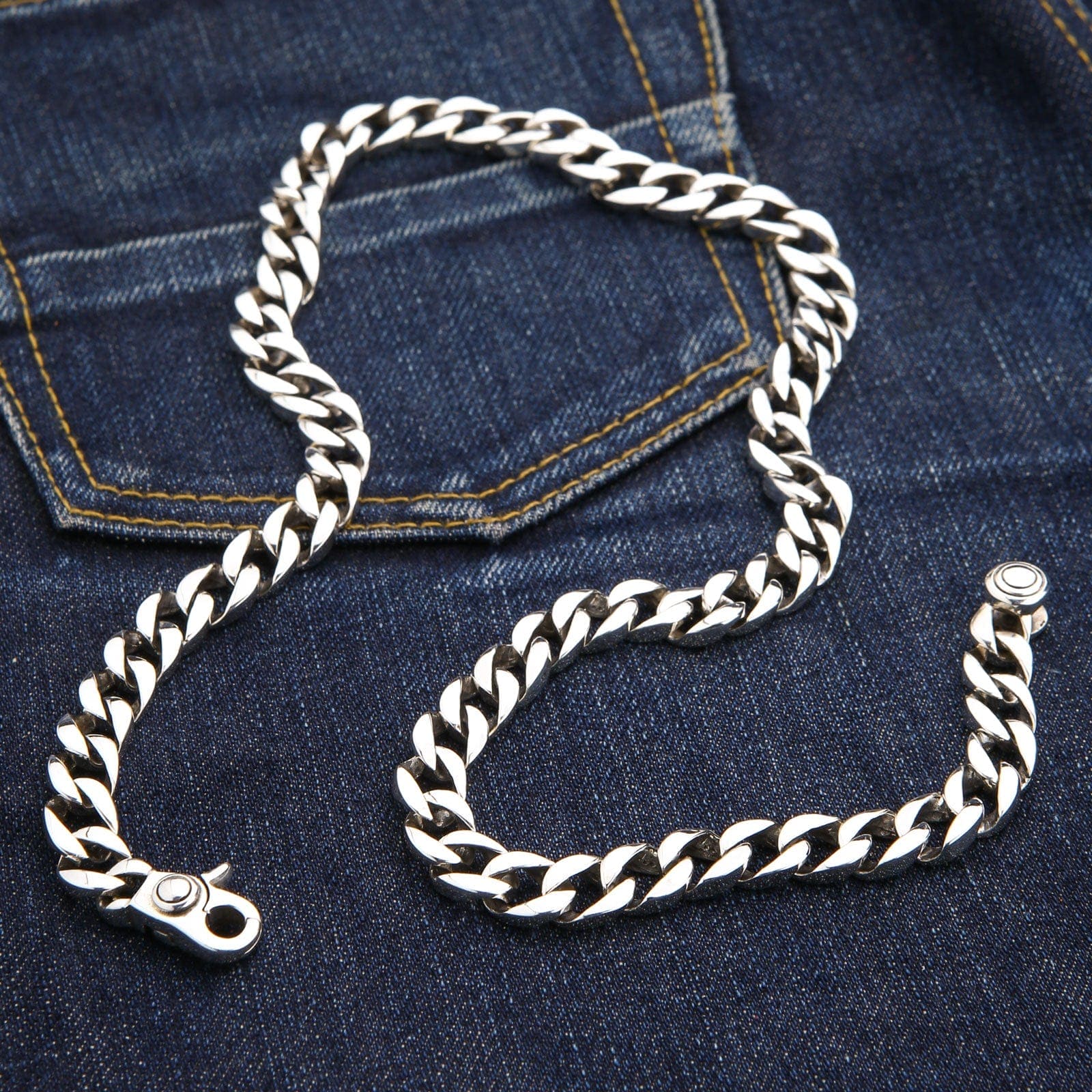 Men's Streetwear Curb Chain