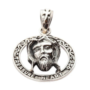 Holy Jesus 925 Sterling Silver Pendant