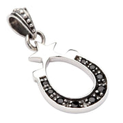 Horseshoe Sterling Silver Pendant