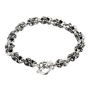 Rope Chain Sterling Silver Bracelet [2]