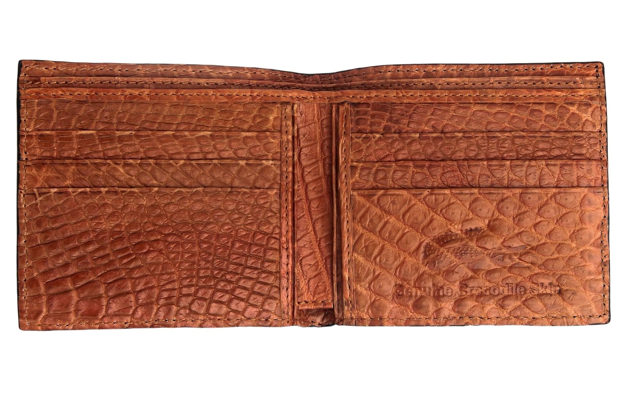 Genuine Crocodile Skin Wallet 