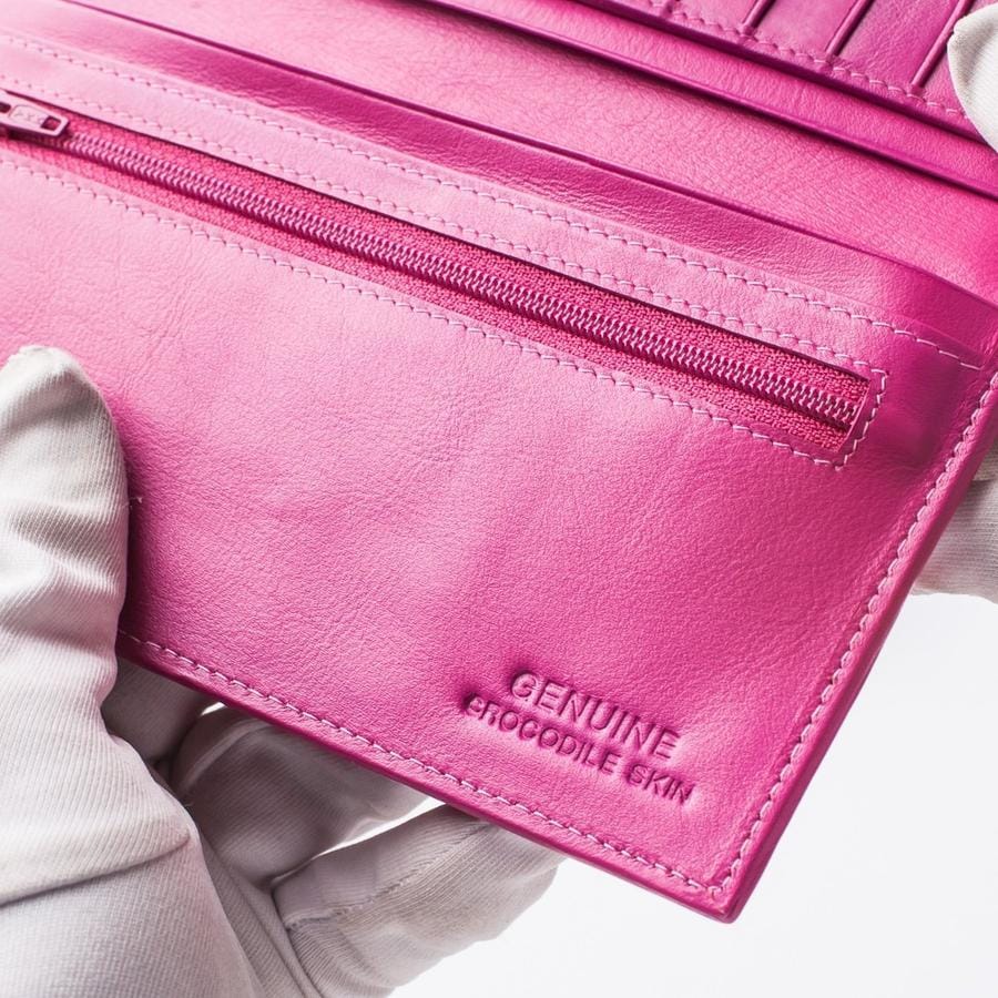 Pink Cocodrile Vegan Leather - Recovo