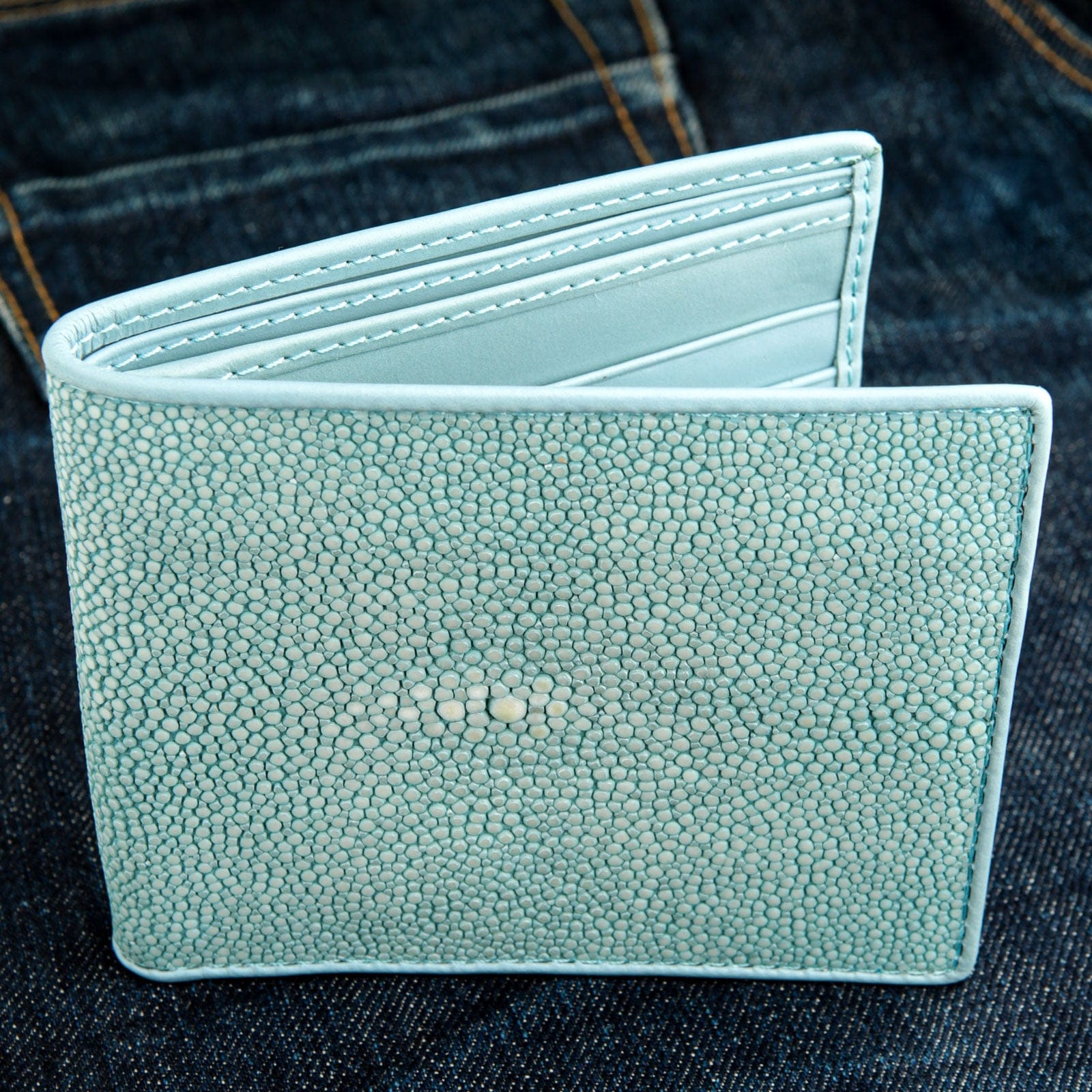 Real Stingray Leather Wallet